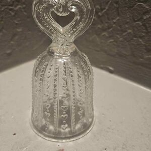 Crystal Bell Fostoria 1984 Avon Collectible  Bell